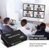 HDMI Splitter 1 in 4 Out V1.4b Powered Video Splitter with AC Adaptor Supports Ultra HD 1080P 2K x4K@30Hz