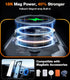 TORRAS 360° Spin Magnetic Stand for Samsung Galaxy S24 Ultra Case: Compatible with Magsafe, Military Grade Shockproof