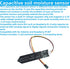 MTDELE 10Pcs 3.3V Capacitive Soil Moisture Sensor Module Compatible with for Arduino Raspberry Pi DIY