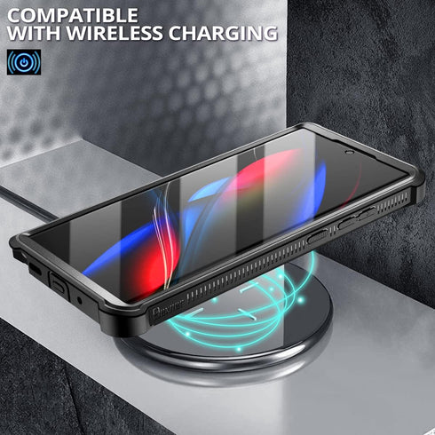Dexnor Heavy Duty Case for Samsung Galaxy Note 20 Ultra 5G, Shockproof Protective Cover with Built-in Screen Protector