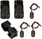LampVPath 3 Pcs 4 x 1.5V (6V) AA Battery Holder Leads with 3