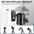 Manbily Ball Head Tripod Head - 360° Panoramic Monopod with Metal Aluminum Body, Extra Arca Swiss Plate, 17.6lbs Load