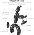 NEEWER Double Super Clamp Camera Mount with Magic Arm, Cold Shoes for Photography Reflector, Light Stand, and