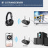 SIMOLIO Bluetooth Transmitter Receiver for TV Home Stereo, aptX Low Latency & HD Long Range Audio Adapter for 2