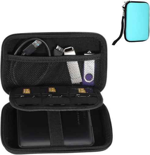 Garrulax Gadget Case Waterproof Double Layers All-in-One Designed for External Hard Drive,USB Flash