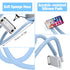 MoKo Neck Phone Holder, Lazy Gooseneck Pillow Bracket, 360° Rotate Stand for 4"-11" Devices