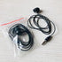VLSQHNCF Headphone,3.5mm MP3 Single-Side Earphone Economical Mono Earbuds in Ear Noise Isolating Plug Reinforced Cord