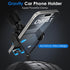 Phone Mount Holder for Car Vent, 2023 Upgraded Aluminum Gravity Car Phone Holder Mount for iPhone 15 Pro Max 14 13