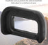 Set, EP17 A6600, A6500, A6400 Sanpyl Camera Eyepiece Eyecup Viewfinder Eye Cup Eyepiece Eyecup with Cold Shoe Cover