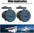 12V USB Charger, PD 20W USB-C Power Socket and 18W QC3.0 Socket Waterproof Power Outlet for Car, RV, Boat