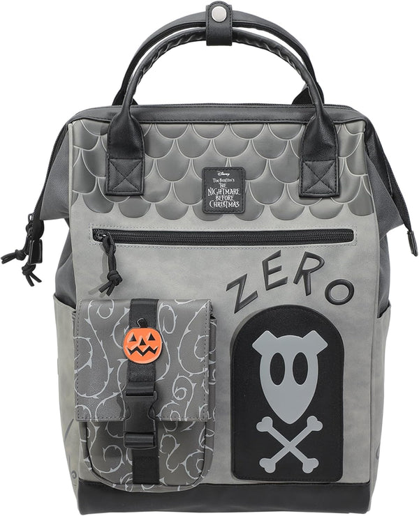 Bioworld Nightmare Before Christmas Zero Dog House 15" Top Handle adult Backpack