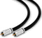 Conext Link RG6 Quad Shield Coaxial Cable, 18 AWG, 3GHz, 75 Ohm, F Connector, Black (3FT) 33001