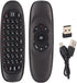 Air Mouse, 2.4GHz Keyboard with USB Receiver and Cable, Universal TV Remote for PC TV, Plug and Play