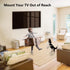 TV Wall Mount Brackets, Low Profile Fixed for 14 to 43 Inch LED, LCD TVs, Universal Mount Fits 8" Wood Studs