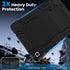 rantice A11+ A9+ 11", [3-Layer A9+ A11+ SM-X230 X235 X210 X216,Black Military-Grade Case for Samsung Galaxy Tab /