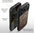 Carveit 17 Magnetic Wooden Case for iPhone Pro Case, Wood Artisan Engraved & Black Soft TPU Shockproof Cover