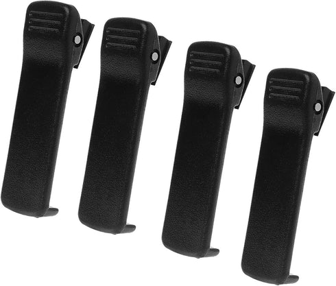 4Pack HLN8255 Belt Clip Compatible for Motorola DP1400, DEP450, PR400, CP200, CP200D, CP200XLS, CP040, CP140, CP150,