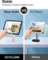 OCYCLONE Cell Phone Stand, Angle Height Adjustable Holder for Desk, Compatible with iPhone 15/14/13/11/12/iPad/Kindle