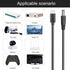 HSZJsto 5.5mm 2.1mm 12V 12V 3A 36W USB C to DC x Power Cable Cord, USB C Input to DC Out Charging Cable, Work with PD