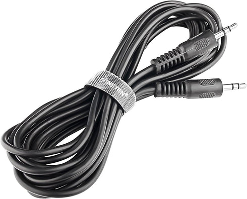 Parts Express 12-Feet 3.5mm Stereo Male to Male Cable