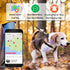2 Pack Waterproof Dog Collar Holder for Samsung Galaxy SmartTag 2, Silicone GPS Tracker Case - Pink, Blue