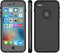 for iPhone 8 Plus & 7 Plus Waterproof Case - Underwater Snowproof Dirtproof Shockproof Cover (Black/Gray)