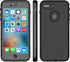 for iPhone 8 Plus & 7 Plus Waterproof Case - Underwater Snowproof Dirtproof Shockproof Cover (Black/Gray)