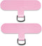 Phone Tether Tab for iPhone, Cell Phone Lanyard Patch, Replacement Strap for All Full Phone Cases (Pink)