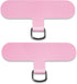 Phone Tether Tab for iPhone, Cell Phone Lanyard Patch, Replacement Strap for All Full Phone Cases (Pink)