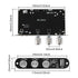 AITRIP 2Pcs ZK-1001U 100W 9-24V Mono Amplifier Board with TWS,Mini Audio Amps with Boost with Power Output, Treble