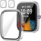 Screen Protector for Amazfit GTS 4 Mini Smartwatch, 2-Pack Hard PC Bumper Full Face Cover Accessories for Men Women