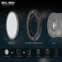 H&Y Step-Up Rings Adapter, Variable Step Up Ring Lens Filter Adapter Rings 67-82mm to 82mm
