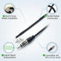 STUDIOFINIX 1.3M Marine Radio Antenna, Waterproof Dipole Hideaway FM Antenna No Drilling Easy Install for Car Boat ATV