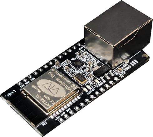 JacobsParts WT32-ETH01 ESP32 Module Ethernet WiFi Bluetooth Development Board 100Mbps RJ45 by JacobsParts