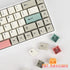 PBT Keycaps 60 Percent Dye-Sub XDA 134 Retro Keycap Set for Cherry MX Gateron Kailh Switches, Gaming Mechanical Keyboard
