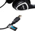 IM320 USB Headset - Black, Wired Headphone with Noise Cancelling, Adjustable Microphone for PC & Laptop.