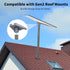 Starlink Gen 3 Pipe Adapter, Pole Mount Adapter Kit for Starlink Gen 3 Dish V3 Kickstand Dishy, Grey