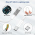 MFi Certified Fast Charger for iPhone 14/13/12 Pro, 20W USB C Rapid Charger Block & 6FT Lightning Cable - 2 Pack