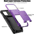 Nvollnoe for iPhone 12/12 Pro Case with Card Holder, Dual Layer Heavy Duty Shockproof Wallet Case with Hidden Slot