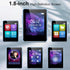 woolynew 32GB MP3 1.8 inch 512GB, Player with Bluetooth, Screen, with FM Radio, Recorder, Portable Sport HiFi Music