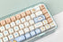 Sumgsn MOA Profile Keycaps 138 Keys, Yellow Cute Duck PBT DYE-SUB Keycap for MX Cherry Mechanical Keyboards