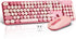 Guiheng Wireless Keyboard and Mouse Combo, Full Size Compact Quiet Wireless Keyboard and