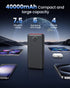 RONEGN 40000mah, 22.5W Pack 3 2 16/15 Portable Charger Power Bank USB C Fast Charging External Battery Phone Charger