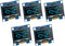 Hosyond 5 Pcs 1.3 Inch IIC I2C OLED Display Module 128x64 Pixel SH1106