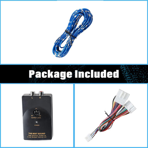 NuIth Add an AMP Amplifier Adapter for 2007-2019 Nissan, 2008-2013 Infiniti G37, 2008-2015 Subaru OEM Radio