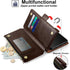 Antsturdy 11 11 6.1",Coffee Compatible with iPhone Wallet Case,RFID Blocking PU Leather Phone Case Women Men Flip