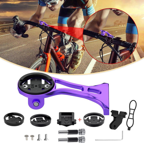 Out Front Bike Computer Mount, Lightweight GPS and Action Camera Compatible for Garmin, Wahoo, Bryton