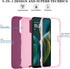 Qinmay 2025/Moto 5G 2025 3-Layer Phone Case for Motorola Moto G G Play Case with HD Screen Protector, Heavy Duty