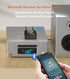 KAIY 3.5mm/Optical/COAXIAL 3D Bluetooth Receiver for Home Stereo, Bluetooth Adapter for Old Receiver with Low Latency