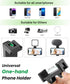 Phone Tripod, 81" Tall with Remote, Gooseneck Stand and Phone Holder, Selfie Stick Tripod for iPhone 15 14 13 Pro,